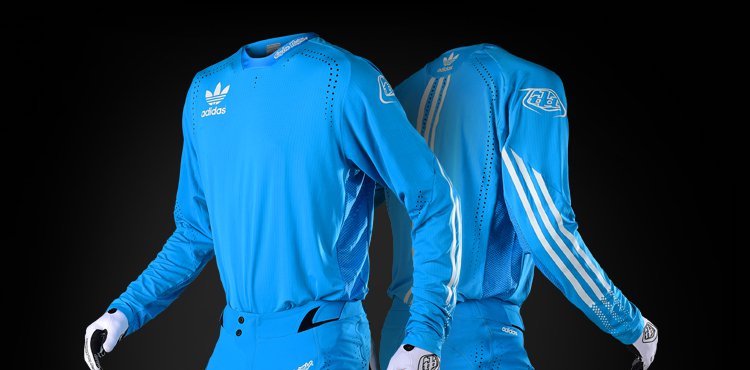 Troy Lee Designs Ultra Adidas long-sleeve jersey - Blue